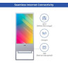 Portable LED Digital Display Signage with Floor Stand 43"