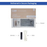 Portable LED Digital Display Signage with Floor Stand 43"