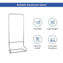 Fabric Display Stand Snake B (Hardware only)