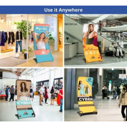 Fabric Display Stand Snake C (Hardware only)