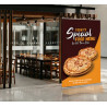 Silverstep 48" x 69" Retractable Banner Stand (Graphic only)