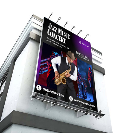 16oz. Heavy Duty Vinyl Banner - Single Sided (1' x 1ft/SQFT)