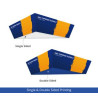 Sky Tube Tapered Triangle Hanging Banners, Single Sided