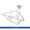 Sky Tube Tapered Triangle Hanging Banners, Single Sided