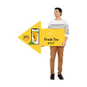 Directional Arrow Signs, Double Sided (6' x 2.5ft)