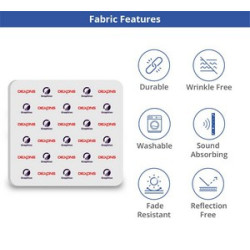 10' x 10' Step and Repeat Wall Box Fabric Display Double Sided Package