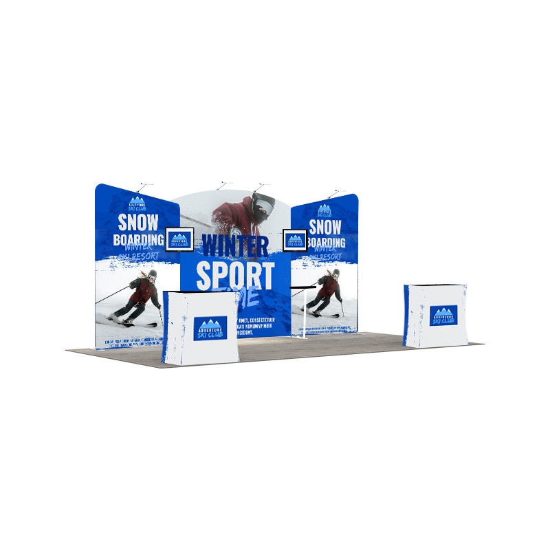 20' Trade Show Booth - Package 7