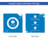 Square Business Cards - Printed Front and Back (2" x 2")