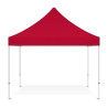 10' x 10' Blank Red Canopy Tent Package