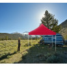 10' x 10' Blank Red Canopy Tent Package