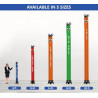 Custom Inflatable Tube Double Sided Package