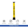 Custom Inflatable Tube Double Sided Package