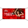 Premium Custom Vinyl Banners with Lamination only (1' x 1ft/SQFT)