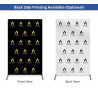 3' x 6.5' Economy Step and Repeat Banner Stand (Graphic only)
