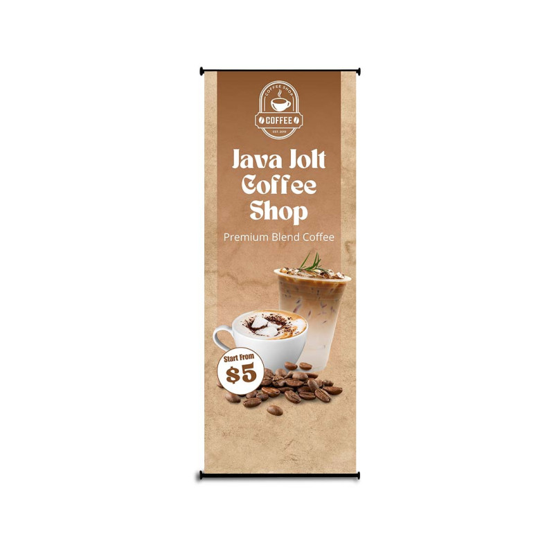 2' x 5.33' L Banner Stand (Graphic only)