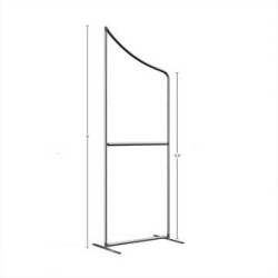 Tension Fabric with Magnetic Banner Stand (Double Sided Package)