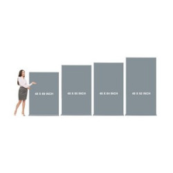 Silverstep 48" Retractable Banner Stand (Hardware only)