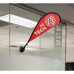 Suction Cup Flags - Teardrop Single Side Package (12.17'' x 23.78'')