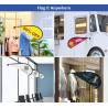 Suction Cup Flags - Teardrop Single Side Package (12.17'' x 23.78'')