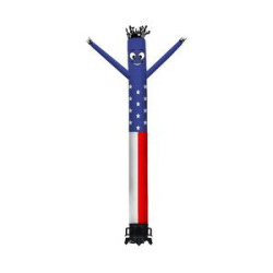 American Flag Inflatable Tube Man Package