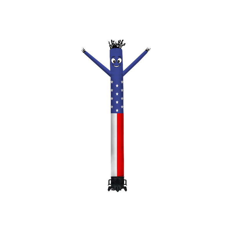 American Flag Inflatable Tube Man Package