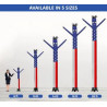 American Flag Inflatable Tube Man Package