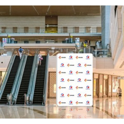 10' x 15' Step and Repeat Wall Box Fabric Display Single Sided Package