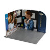 10' Magnetic Modular Fabric Displays - L Shape Sloped (Double Sided)