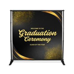 8' x 8' Custom Backdrop Graphic (Single sided)