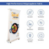 Double Sided Retractable Banner Stand Package 2.5' x 6.5'