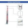 Double Sided Retractable Banner Stand Package 2.5' x 6.5'