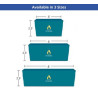 Fitted Table Covers - 3 Sided (4' x 2.5ft)