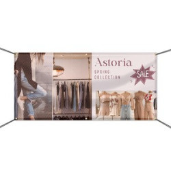 Fabric Mesh Banners - 1' x 1' (SQFT)