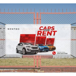 Fabric Mesh Banners - 1' x 1' (SQFT)