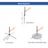 4.58' x 11.67 Teardrop Flags for Outdoor Advertising with Spike