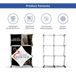 2x3 Micro GeoMetrix Table Top Display, Single Sided Package (12.60" x 12.60")