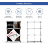 2x3 Micro GeoMetrix Table Top Display, Single Sided Package (12.60" x 12.60")