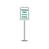 Handicap Parking Signs (1' x 1ft) SQFT