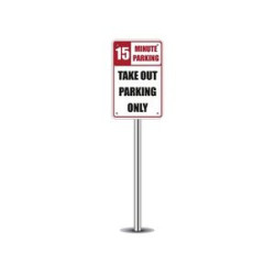 Private Parking Signs (1' x 1ft) SQFT