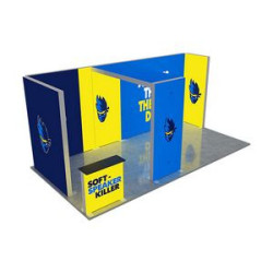 20' Backlit Trade Show Display - Design 3 (Double Sided)