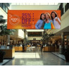 Canvas Banners with Top Pole Pocket - 1' x 1' (SQFT)