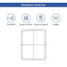 10' x 15' Step and Repeat Wall Box Fabric Display Double Sided Package