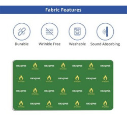 20' x 10' Step and Repeat Wall Box Fabric Display (Graphic only)