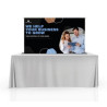 Silverstep Tabletop 60" Retractable Banner Stand - 100% Sustainable Recycled (Graphic only)