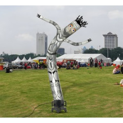 Knight Inflatable Tube Man Mascot Package