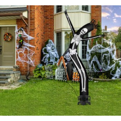 Skeleton Inflatable Tube Man Package