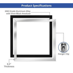Clip Frames (1' x 1Ft)