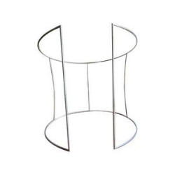 Oval Enclosure, Single Sided (8' x 8ft)