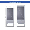 Portable LED Digital Display Signage with Floor Stand 32"