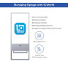 Portable LED Digital Display Signage with Floor Stand 32"